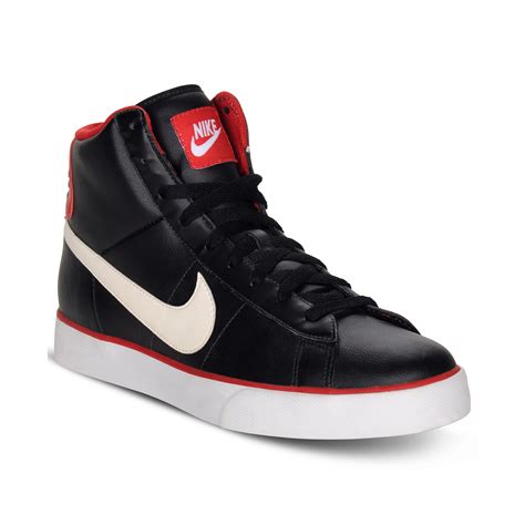 nike high top black sneakers.